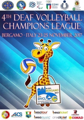 La Champions League di volley per atleti sordi si giocherà a Bergamo - AICS Bergamo