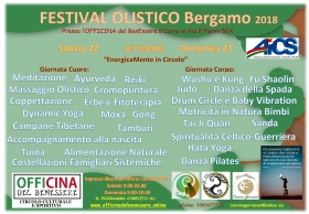 FESTIVAL OLISTICO BERGAMO 2018 - AICS Bergamo